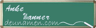 Anke Wanner Visitenkarte